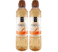 Daesang Chung Jung One Brown Rice Vinegar 500ml (Pack of 2)