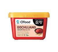 Daesang O'Food Chung Jung One (CJO) Sunchang Gochujang 500g, Korean Hot Red Pepper Paste, Fermented Spicy Chili Sauce for Cooking & Marinades, Rich Umami Flavor, Authentic Korean Condiment (Pack 1)