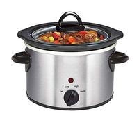Daewoo 1.5L SDA1363 Manual Slow Cooker - Stainless Steel