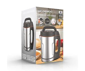Daewoo 1.6L 1000W Soup Maker SDA1714GE Silver
