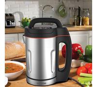 Daewoo 1.6Ltr Soup & Smoothie Maker Blender Stainless Steel 1000W Heater Silver