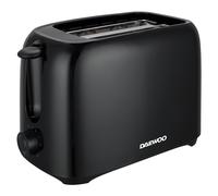 Daewoo 1.7L 2.2Kw Rapid Boil Kettle / 6 setting Toaster - Black