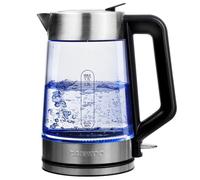 DAEWOO 3000W 1.7L EASY FILL GLASS KETTLE WITH LED ILLUMINATION RAPID BOIL