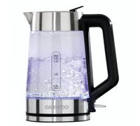 DAEWOO 3000W 1.7L EASY FILL GLASS KETTLE WITH LED ILLUMINATION RAPID BOIL