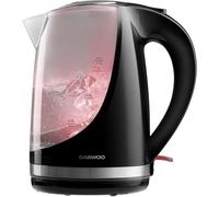 Daewoo 1.7L Cordless Kettle with Stainless Steel Lid - Colour Changing Indicator