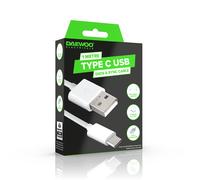 Daewoo 1 Metre USB-A to USB-C Charge Cable