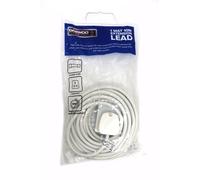 Daewoo 1 Way 10 Metre Cable Extension Lead Power Socket 10M 1 Gang Outlets