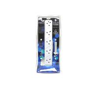 Daewoo 10 Gang 2-Sided Tower Socket Extension Lead Ten Outlet Power Strip With 2M Cable Cord