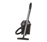 Daewoo 10L Black Wet & Dry Cylinder Vacuum Cleaner, 1000W