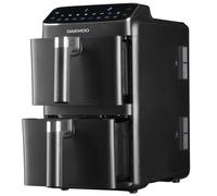 Daewoo 10L Double Stack Air Fryer 2 Drawer Oven Dual Basket Digital w Smart Sync