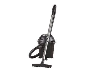 Daewoo 10L Wet & Dry Vacuum Cleaner - Compact Cylinder Vacuum with 1000W Motor, Telescopic Tube, Floor Tool & Crevice Nozzle for Home, Garage & Car Cleaning - Black