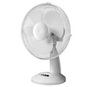 Daewoo 12" White Desktop Fan