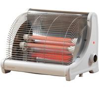 Daewoo Ceramic Heater, 1200W, 2 Bar, Ideal For Medium Rooms, 2 Heat Settings, Instant Heat, Tip Over Cut Out, Portable And Compact, Power Indicator, White