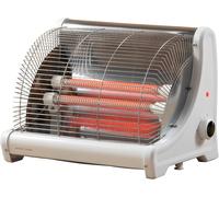 Daewoo Ceramic Heater, 1200W, 2 Bar, Ideal For Medium Rooms, 2 Heat Settings, Instant Heat, Tip Over Cut Out, Portable And Compact, Power Indicator, White