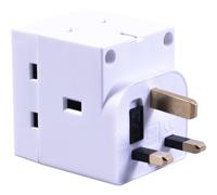 Daewoo 13A Fused 3 way Adaptor (Box of 10)