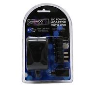 Daewoo 1500 mA AC/DC Adaptor, Black