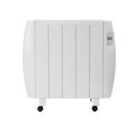 Daewoo 1500W Ceramic Radiator 2in1 Portable Freestanding Wall Mounted LCD White [EEK: A]
