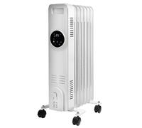 Daewoo 1500W Oil Filled Radiator with LED Display & Remote Control