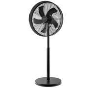 Daewoo 16" Black Metal Pedestal Fan