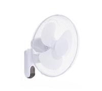 Daewoo Wall Fan with Remote 16 inch - Size: 43 x 48 x 30cm - White - Wilko