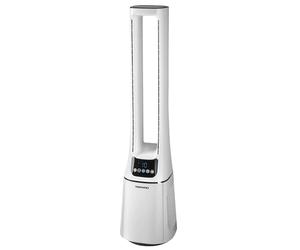 Daewoo 2-in-1 Bladeless Cooling Fan & Air Purifier with HEPA Filter, Quiet Oscillation, AI Smart Mode, Timer, Sleep Function & Remote - Ideal for Home & Office Use