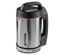 Daewoo 2-in-1 Soup Maker & Smoothie Blender - 1.6l Compact Design, Auto Stir & Overspill Spout - Makes up to 6 Portions of Fresh Soup, Juices & Shakes - Easy Clean