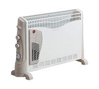 Daewoo 2000W Convector Heater With Turbo Function 3 Heat Settings - White [EEK: A]