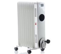Daewoo 2000W Oil Filled Radiator with LED Display & Remote Control
