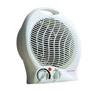 Daewoo Compact Portable Fan Heater 2 Heat Settings 2000W, White - HEA1138 [EEK: A++]