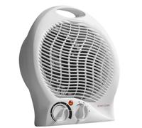 Daewoo Compact Portable Fan Heater 2 Heat Settings 2000W, White - HEA1138 [EEK: A++]