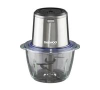 Daewoo 200W Cordless Pro Electric Food Chopper & 1L Glass Bowl Stainless Steel