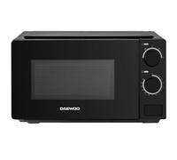 Daewoo 20L 700W Black Solo Microwave With Defrost