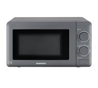 Daewoo 20L 800W Grey Microwave Rotary 5 Power Setting 30Min Timer And Defrost Grey One Size