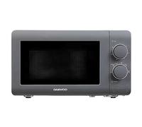 Daewoo 20L 800W Manual Microwave Oven SDA1961GE - Grey Grey