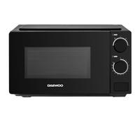 Daewoo 20L Black 700W Manual Microwave