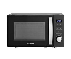 Daewoo 20L Black Digital Microwave Oven