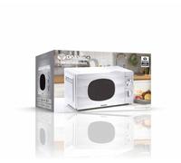 Daewoo 20L Manual Microwave 700W White Solo Countertop Oven SDA2095 Defrost