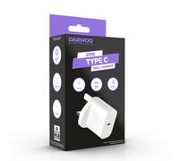 Daewoo 20W USB-C White Wall Charger Plug Socket Adaptor