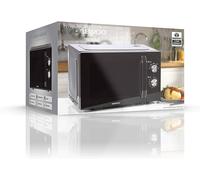 Daewoo 23L 800 Manual Microwave Black, black
