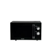 Daewoo 23L 800 Manual Microwave Black, black