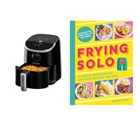 Daewoo 2L Compact Manual Air Fryer with Frying Solo Cookbook