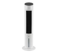 Daewoo 3-In-1 Evaporative Air Cooler Humidifier & Tower Fan With Remote In White White