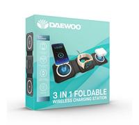 Daewoo 3 In 1 Foldable Wireless Charging Station