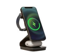 Daewoo 3-In-1 Magnetic Wireless Charger Dock Charging Station Watch Phone Holder In Black Black One Size
