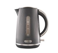 Daewoo 3000W 'Cascade' Fast Boil Electric Kettle Modern Ribbed Matt Finish in Navy | Size: Medium Daewoo Navy Medium