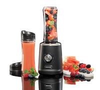 Daewoo Samurai VertiBlend 500W Personal Blender, Smoothie & Shake Maker, 2 x 600ml Bottles, On-the-Go Blender for Fruit, Veg, Protein & Ice, Compact Design