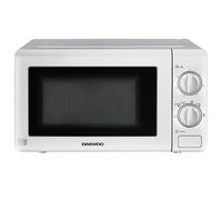 Daewoo 20 Litre Microwave 800W Easy Clean Defrost 6 Power Levels White