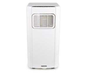 Daewoo 9000 BTU Portable Air Conditioner - 3 in 1, Cooling, Fan & Dehumidifier, COL1318GE