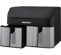 Daewoo 9L Digital Dual Air Fryer Oven Smart Sync Double Basket 4.5L Drawer Large