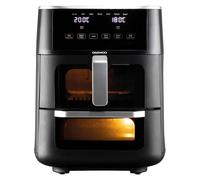 Daewoo 11L Air Fryer Dual Split Drawer 1700W Space Saving Pizza Tray